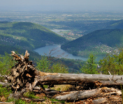 Jezioro Międzybrodzkie - widok z Czupla