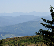 Barania Góra - w dali Tatry