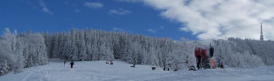 Nartostrady w Szczyrku - Skrzyczne.